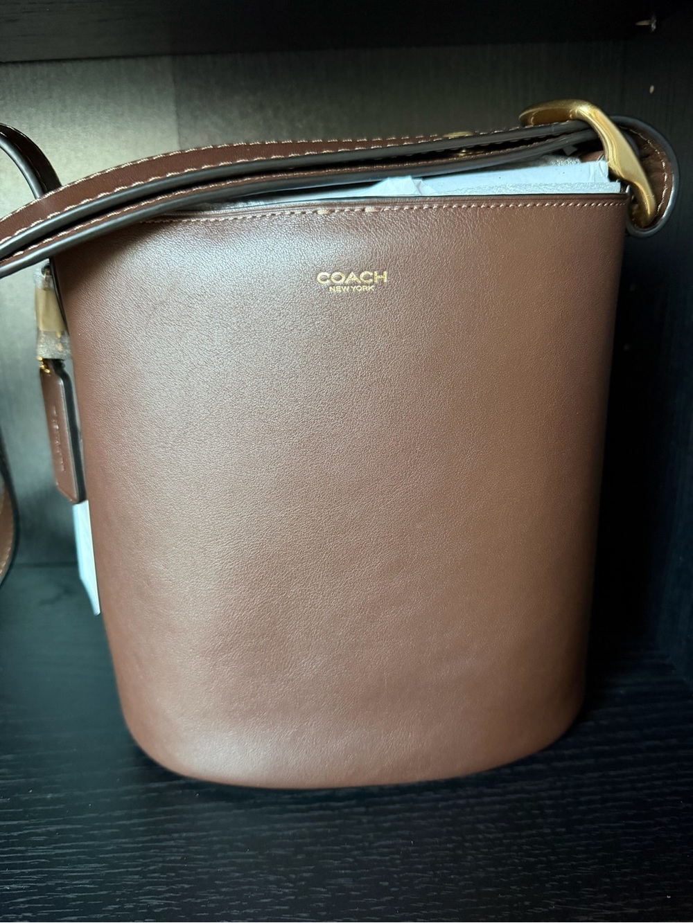 COACH Bleeker Bucket 21 in Maple